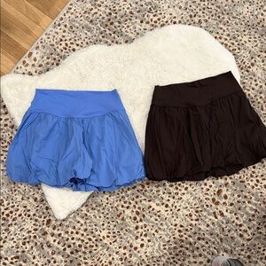Aerie Bubble Skirts Brand New- shorts under